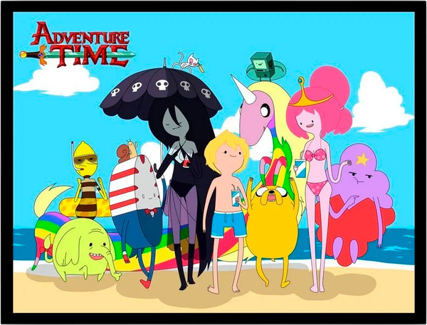 Изображение товара Постер Citydecor Время приключений 3 (30x40)