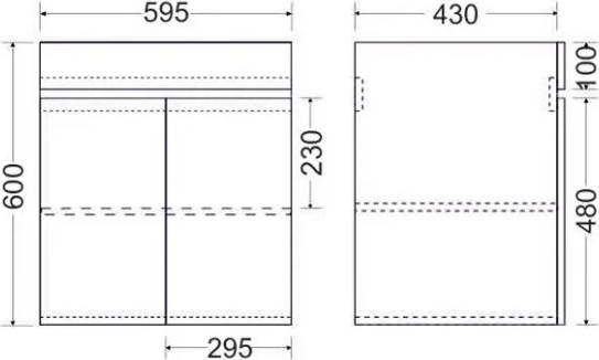 Изображение товара Тумба под умывальник Toppus Velour 60 / 9711.011
