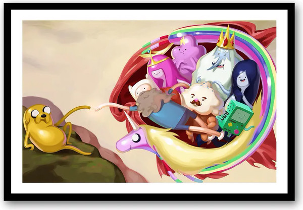 Изображение товара Постер Citydecor Время приключений 4 (30x40)