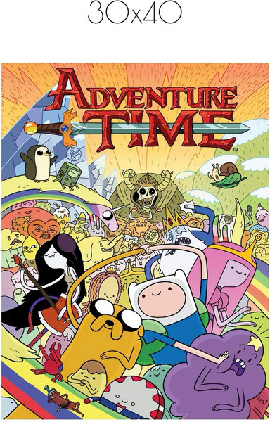 Изображение товара Постер Citydecor Время приключений 8 (30x40)