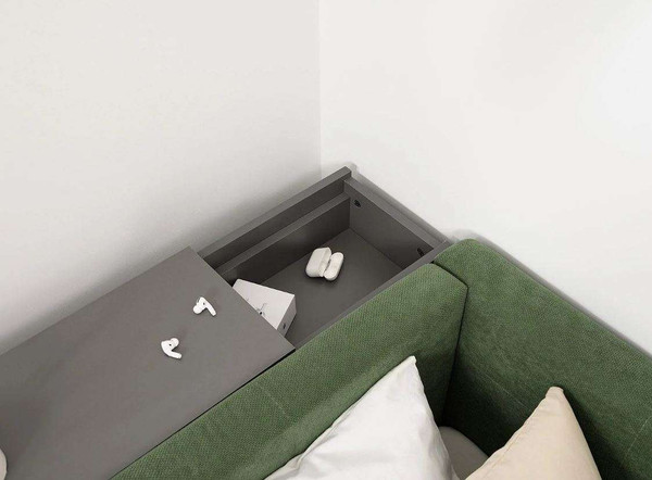 Изображение товара Кровать-тахта Mobi Марвэл 90 (Epic 70 Moss)