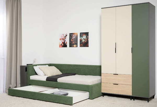 Изображение товара Кровать-тахта Mobi Марвэл 90 (Epic 70 Moss)