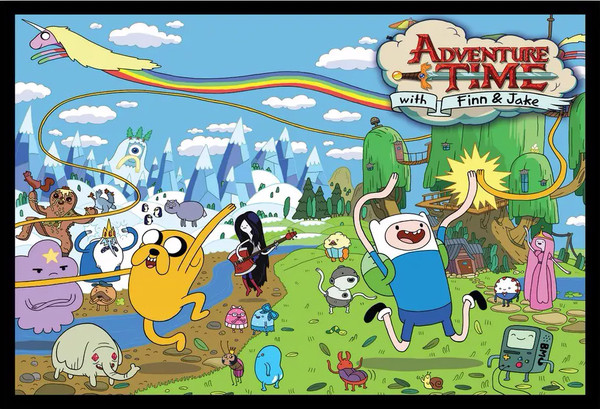 Изображение товара Постер Citydecor Время приключений 9 (30x40)