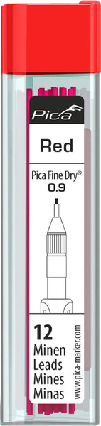 Изображение товара Грифели для строительного карандаша Pica Fine Dry / 7031 (красный)