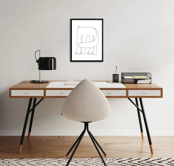 Изображение товара Постер Citydecor Большой кот 1 (30x40)