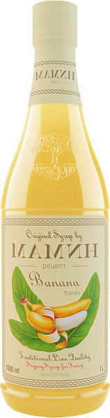 Изображение товара Сироп Мамин рецепт Банан Желтый (1л)