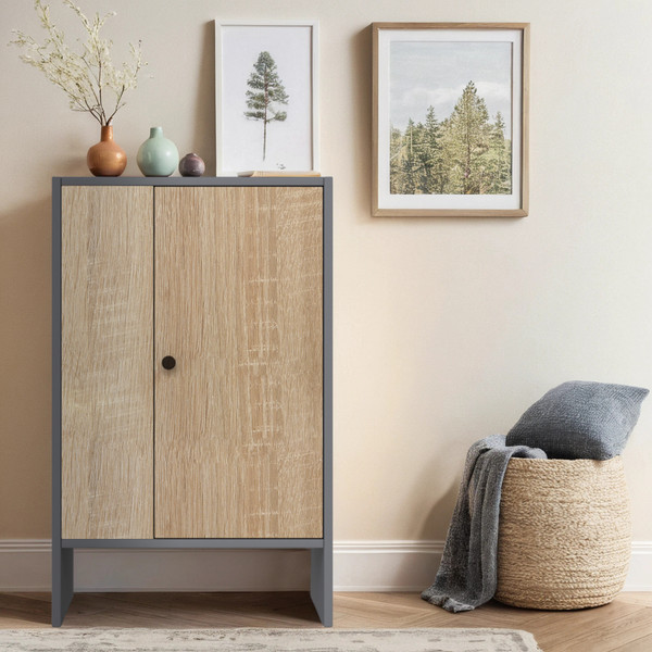 Изображение товара Тумба Mio Tesoro Мини 1 дверь 2.07.03.090.13 (серый/сонома)