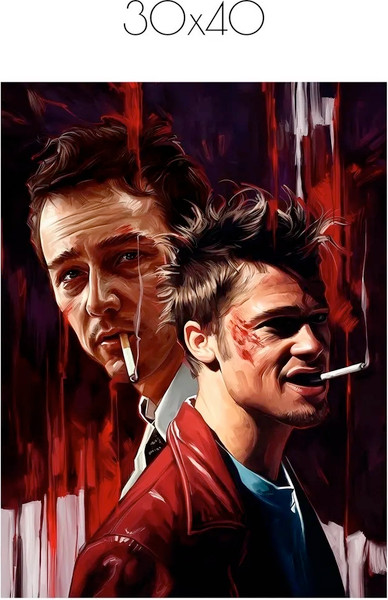 Изображение товара Постер Citydecor Бойцовский Клуб 10 (30x40)