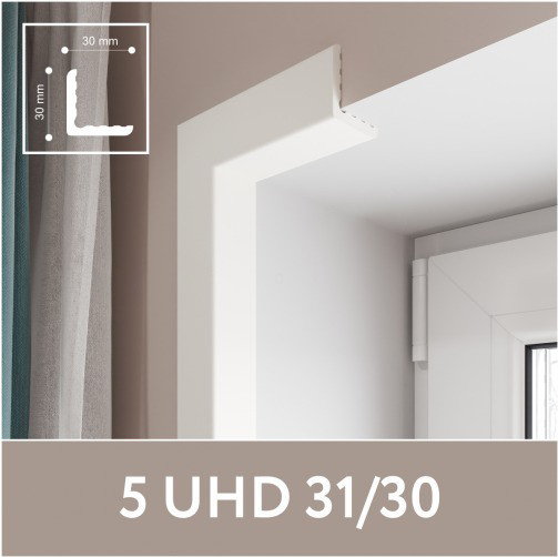 Изображение товара Уголок отделочный SOLID Наружный 5 UHD 31/30 30х30мм 2.8м (белый)
