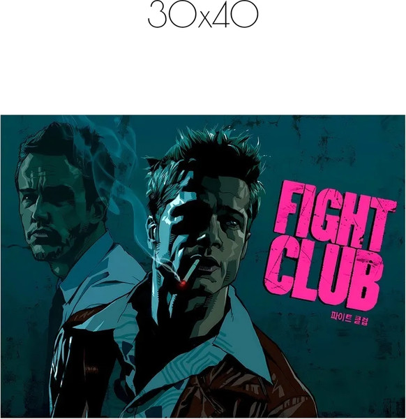 Изображение товара Постер Citydecor Бойцовский Клуб 18 (30x40)