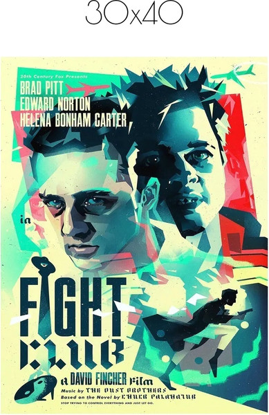 Изображение товара Постер Citydecor Бойцовский Клуб 2 (30x40)