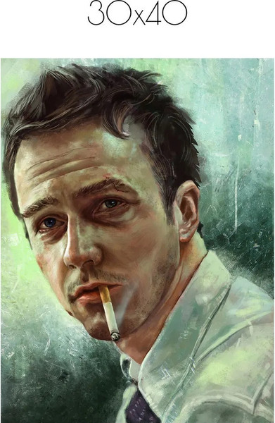 Изображение товара Постер Citydecor Бойцовский клуб 6 (30x40)