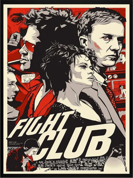 Изображение товара Постер Citydecor Бойцовский клуб 7 (30x40)