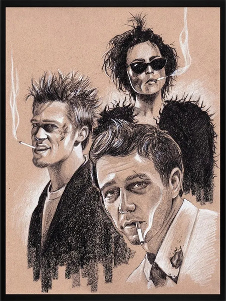 Изображение товара Постер Citydecor Бойцовский клуб 8 (30x40)