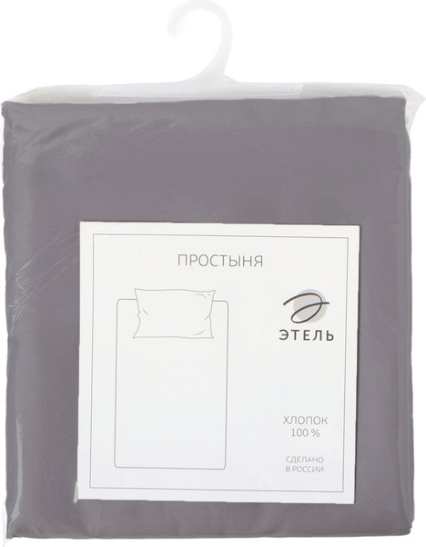 Изображение товара Простыня Этель Grey sky на резинке / 9144568
