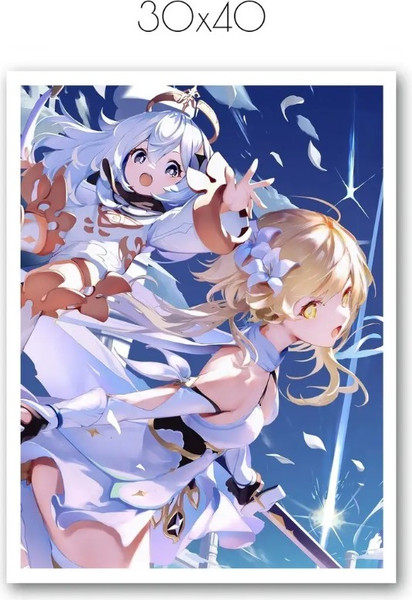 Изображение товара Постер Citydecor Genshin 14 (30x40)