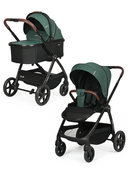 Изображение товара Детская универсальная коляска Tomix Selena 2 в 1 / P02 (зеленый)