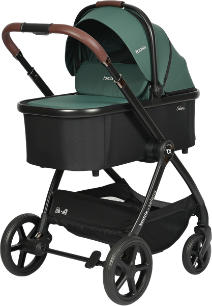 Изображение товара Детская универсальная коляска Tomix Selena 2 в 1 / P02 (зеленый)