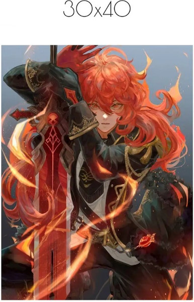 Изображение товара Постер Citydecor Genshin 17 (30x40)