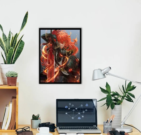 Изображение товара Постер Citydecor Genshin 17 (30x40)