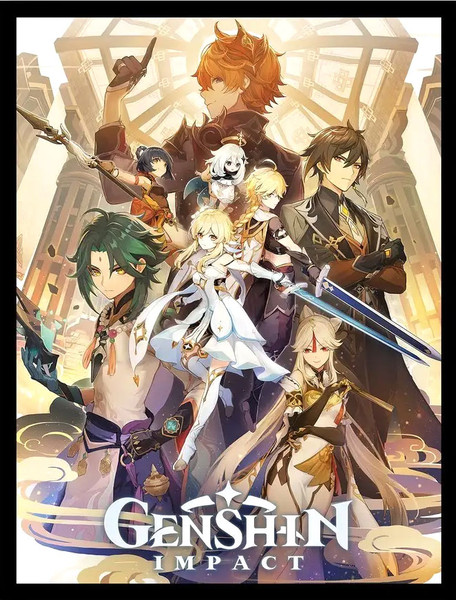 Изображение товара Постер Citydecor Genshin 4 (30x40)