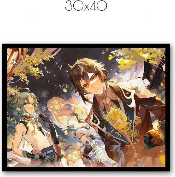 Изображение товара Постер Citydecor Genshin 7 (30x40)