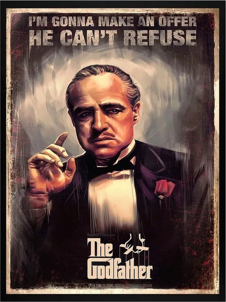 Изображение товара Постер Citydecor Крестный отец 3 (30x40)