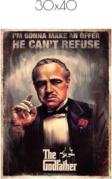 Изображение товара Постер Citydecor Крестный отец 3 (30x40)