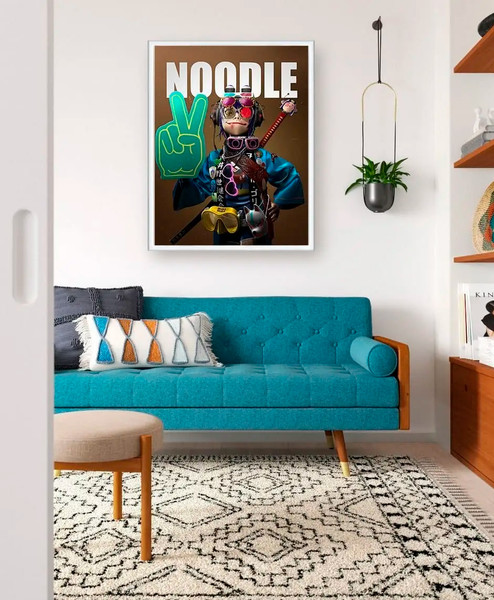 Изображение товара Постер Citydecor Gorillaz 9 (30x40)