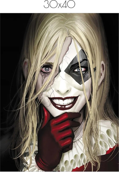 Изображение товара Постер Citydecor Харли Квинн 7 (30x40)