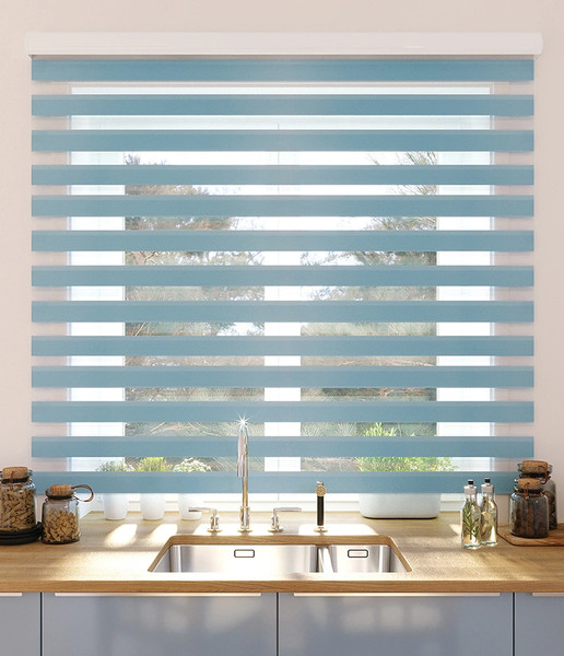 Изображение товара Рулонная штора LEGRAND День-Ночь 50x160 / 58065321 (небесный голубой)