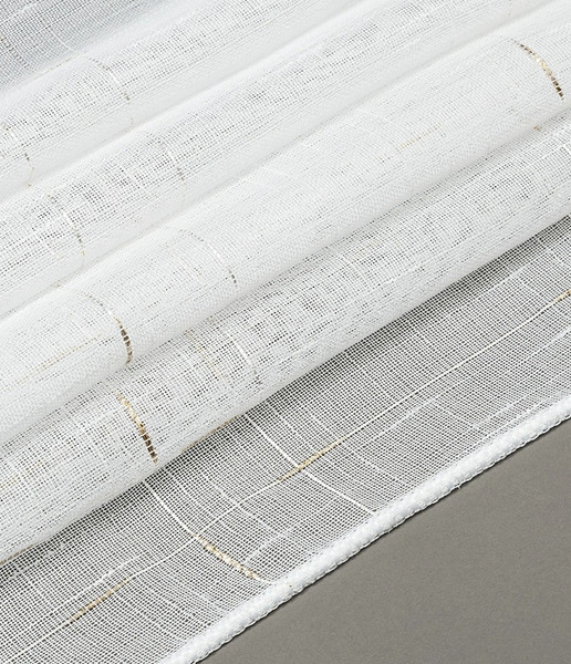 Изображение товара Гардина LEGRAND Лен 200x260 / 58142567 (белый/золото)