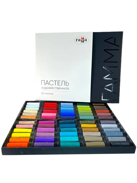 Изображение товара Набор сухой пастели ГАММА 106202360 (60цв)