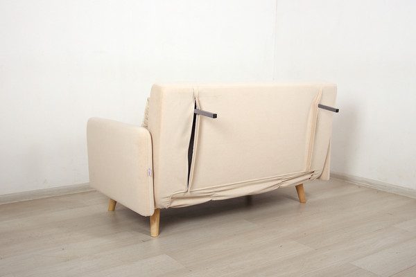 Изображение товара Диван DiArt Элли 1200 с подлокотниками (велюр Магия 3/ножки светлые)