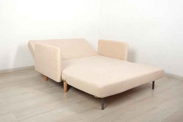 Изображение товара Диван DiArt Элли 1200 с подлокотниками (велюр Магия 3/ножки светлые)