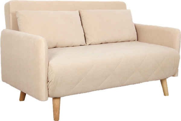 Изображение товара Диван DiArt Элли 1200 с подлокотниками (велюр Магия 3/ножки светлые)