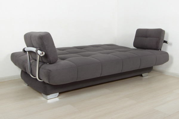 Изображение товара Диван DiArt Соната (велюр Магия 57/хром/хром)