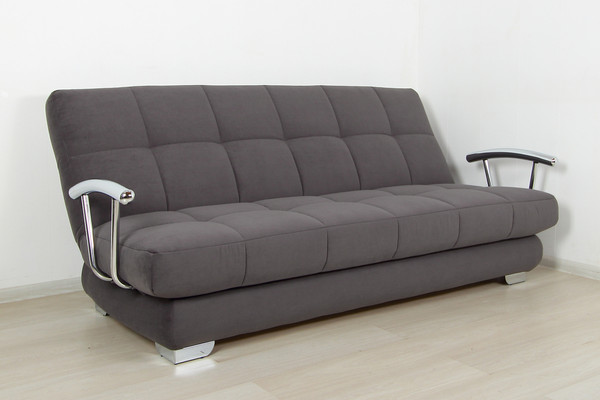 Изображение товара Диван DiArt Соната (велюр Магия 57/хром/хром)