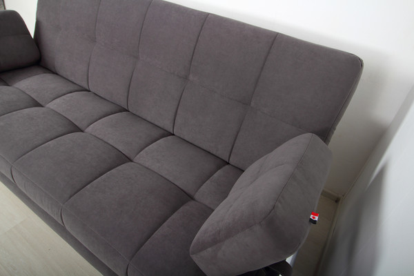 Изображение товара Диван DiArt Соната (велюр Магия 57/хром/хром)