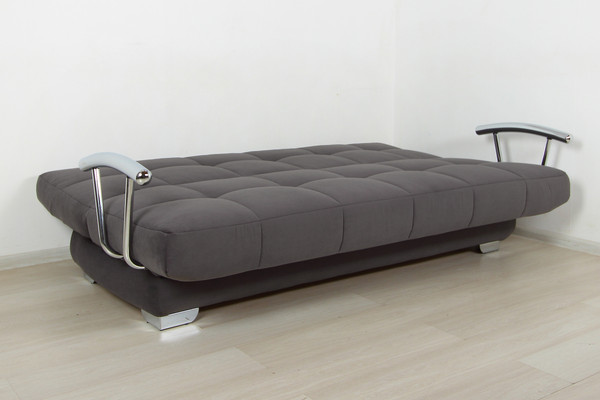 Изображение товара Диван DiArt Соната (велюр Магия 57/хром/хром)