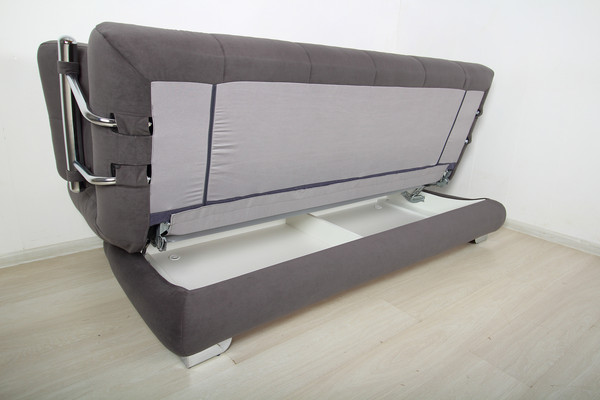 Изображение товара Диван DiArt Соната (велюр Магия 57/хром/хром)