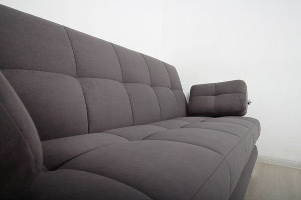 Изображение товара Диван DiArt Соната (велюр Магия 57/хром/хром)