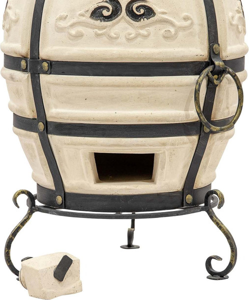 Изображение товара Тандыр Технокерамика Аполлон с откидной крышкой (480мм)