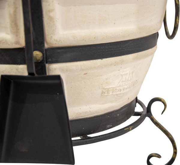 Изображение товара Тандыр Технокерамика Аполлон с откидной крышкой (480мм)