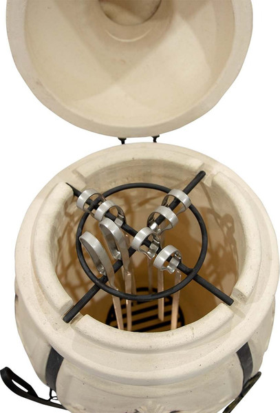 Изображение товара Тандыр Технокерамика Аполлон с откидной крышкой (480мм)