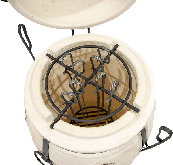 Изображение товара Тандыр Технокерамика Александр с откидной крышкой (560мм)