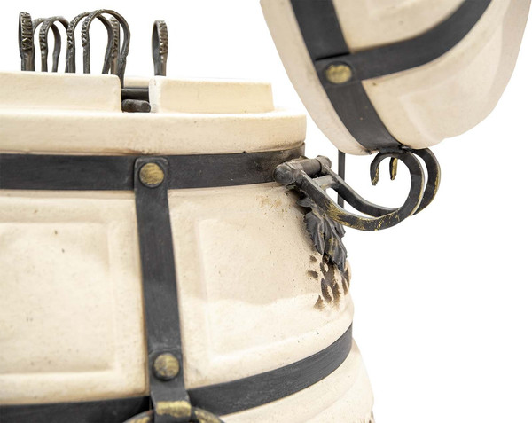 Изображение товара Тандыр Технокерамика Александр с откидной крышкой (560мм)