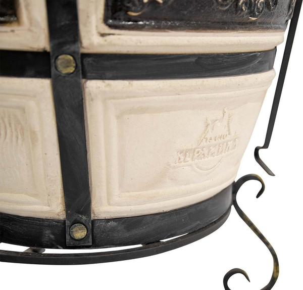 Изображение товара Тандыр Технокерамика Гектор с откидной крышкой (550мм)