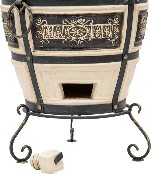 Изображение товара Тандыр Технокерамика Гектор с откидной крышкой (550мм)