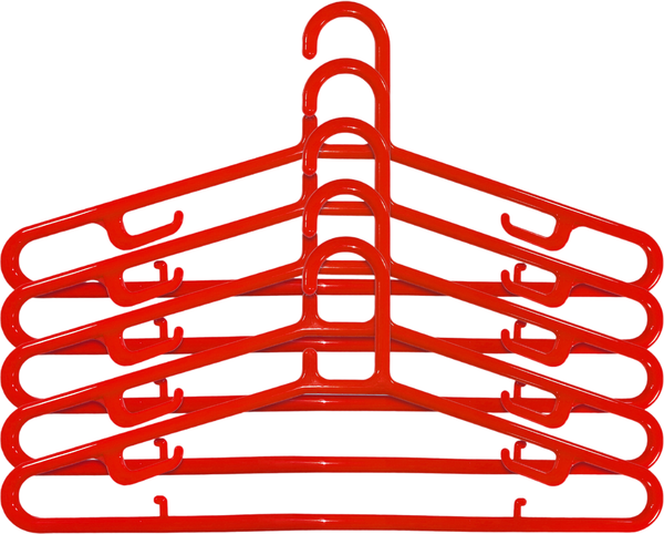 Изображение товара Набор пластиковых вешалок-плечиков No Brand LT804 (5шт)